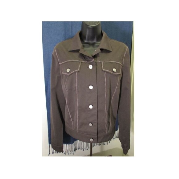 St. Emile Vintage Brown 2 Piece Women's Leisure Pant Suit - Picture 1 of 8